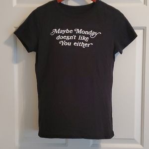 Large monday shirt